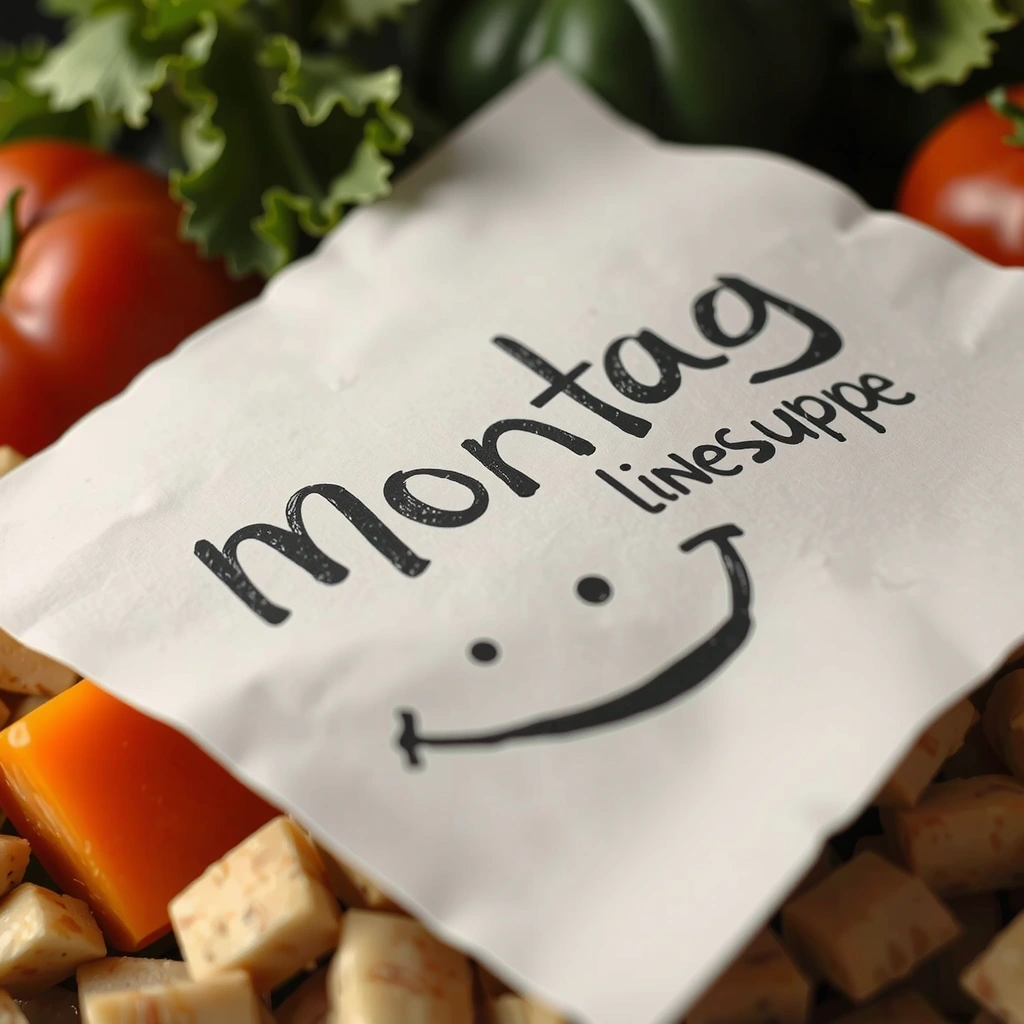 Handgeschriebene Notiz